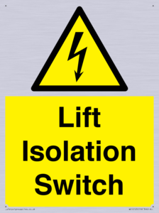 Lift Isolation Switch